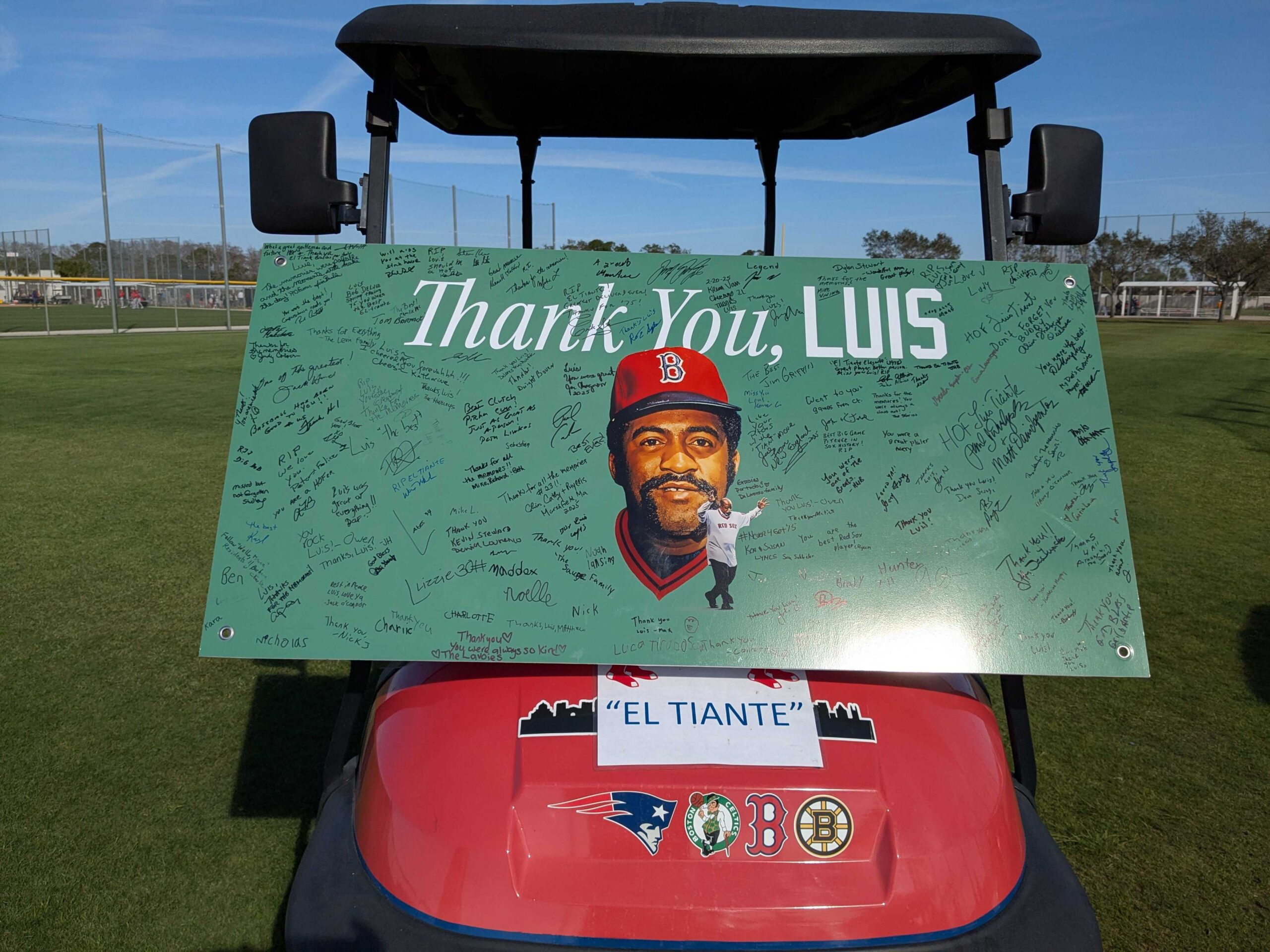 You are currently viewing JUST IN: El Tiante honored And Memorialized By Red Sox At Fenway South
