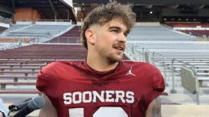 Read more about the article BREAKING: Cole Gonzales Huge Take On The Battle For Who Will Win The Sooners’ QB1 Job Sends Shockwaves To The Fans And SEC World Sport.