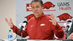 Read more about the article BREAKING:  Arkansas  John Calipari Dealt Unfortunate Transfer Portal News.