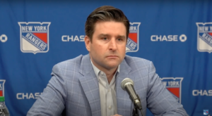 Read more about the article BREAKING: Chris Drury, Announced That The Team Has Signed  Top Defenseman On Three-years, Entry-level Contract.