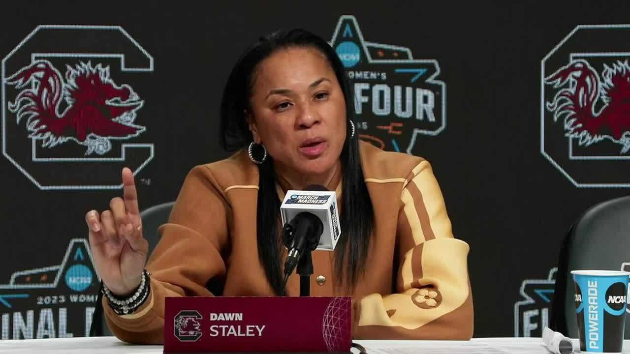 Read more about the article BREAKING: Dawn Staley Expectation From Either Matchup In The Final Four Sends Shockwaves To Fans And Whole SEC Sport World.