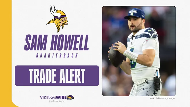 Read more about the article NEW ERA ACTIVATED AS: Vikings Trade For Sam Howell; As J.J. McCarthy’s Backup.