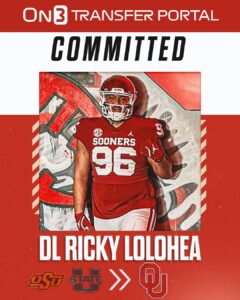 Read more about the article BREAKING: Oklahoma Lands Commitment From Ex-Oklahoma State Defensive Lineman via The Transfer Portal.