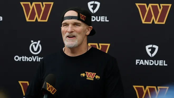 Read more about the article BREAKING NEWS: Dan Quinn Sends Message To Commanders Fans On QB Backup.