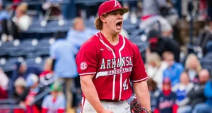 Read more about the article BREAKING: Arkansas’ Gage Wood Made Greatest Record In Men’s College World Series History.