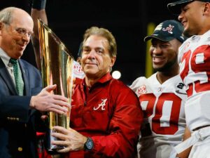Read more about the article JUST IN: Nick Saban Reacts To Donald Trump’s Executive Order On College Sports.